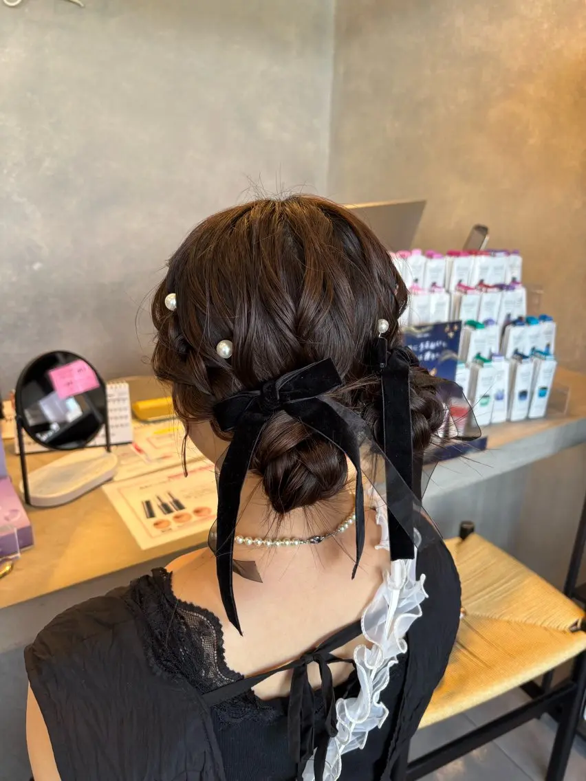 ヘアアレンジ 豊橋ブリーチ/似合わ せカット/SHIHOのヘアスタイル