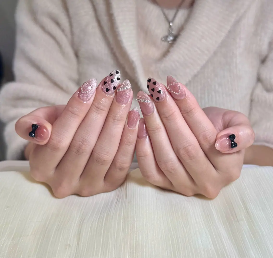 ネイル ハンドネイル 🍑 momo_nailのネイルデザイン