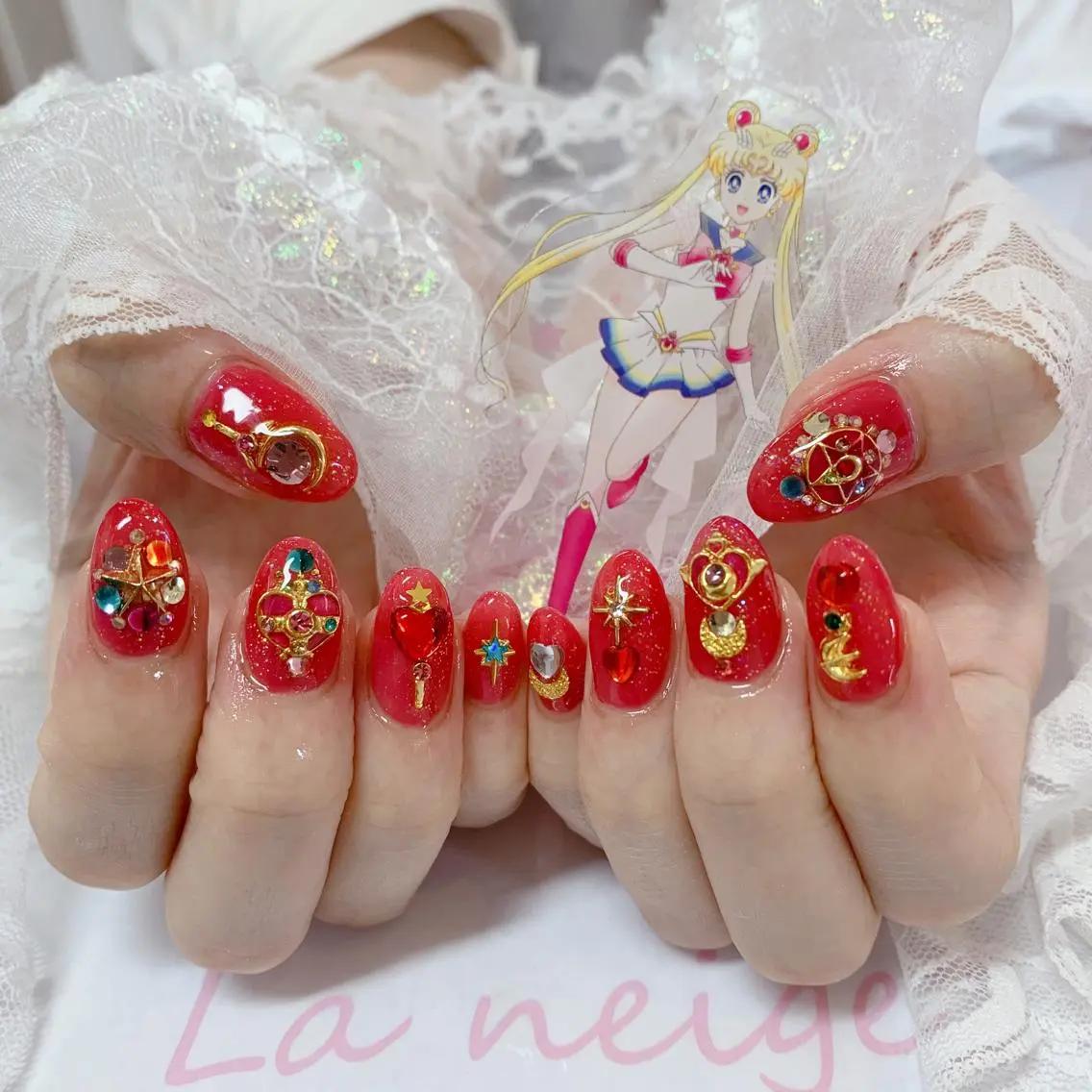 ネイル ハンドネイル La neige* yuki 🐩🌙のネイルデザイン