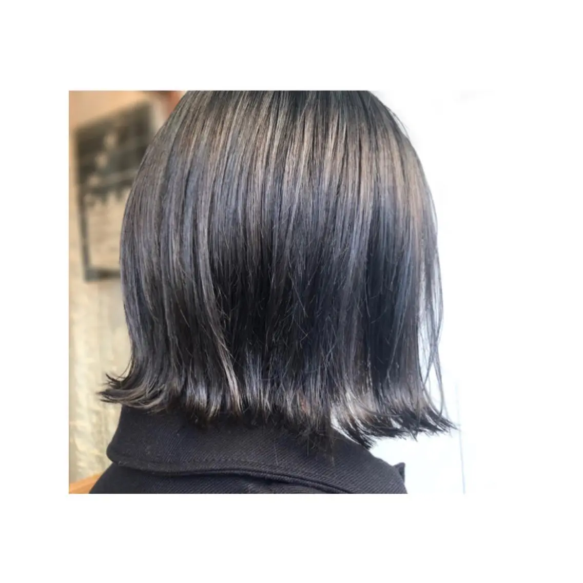 ショート カラー ブルーカラー ダブルカラー シルバー まちだ ひとみのヘアスタイル