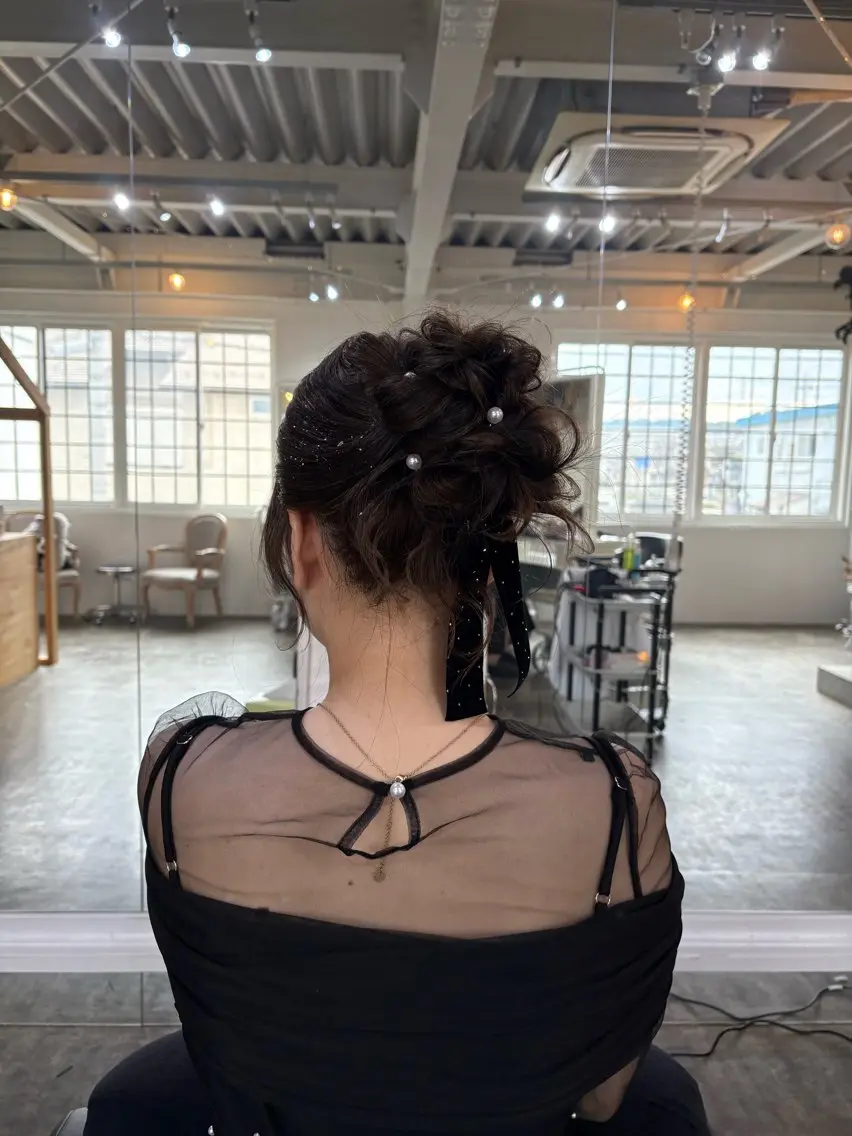 ヘアアレンジ fukuma hikariのヘアスタイル