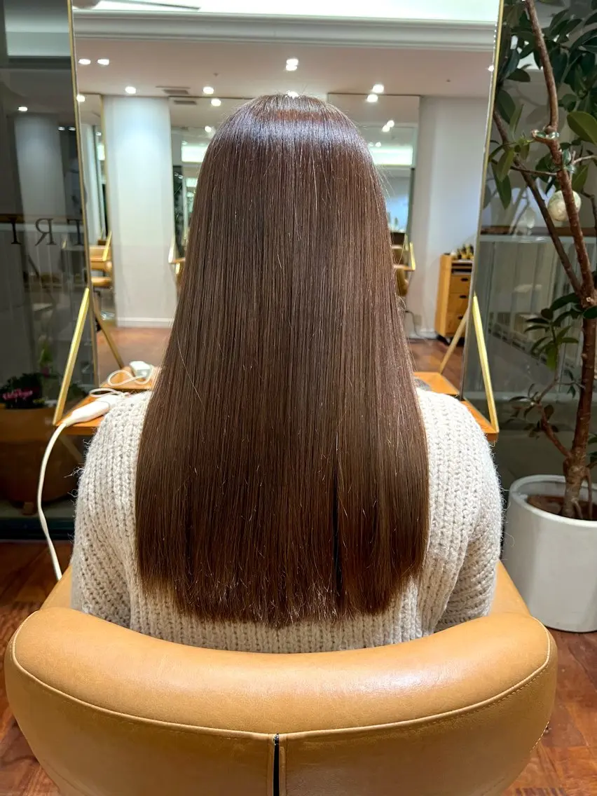 ロング カラー ヘーゼル BEAUTRIUM /ばんどうかりんのヘアスタイル
