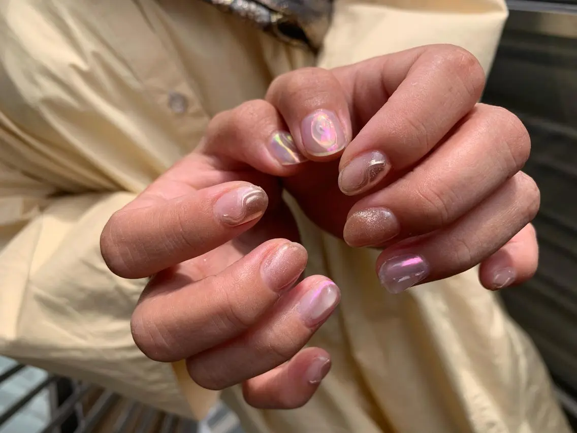ネイル ニュアンスネイル マキノ ユイのネイルデザイン