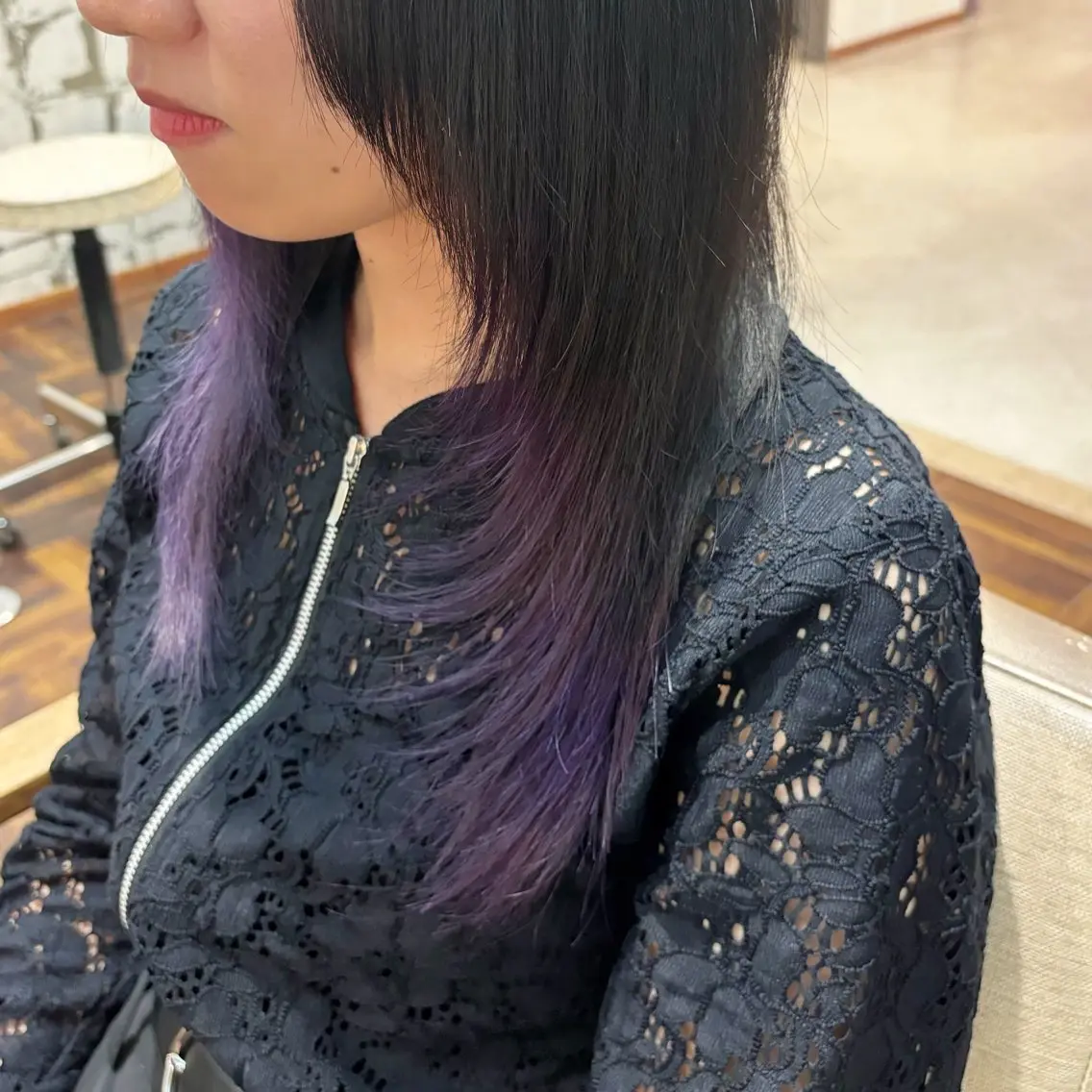 インナーorポイントカラー＋オンカラーの写真