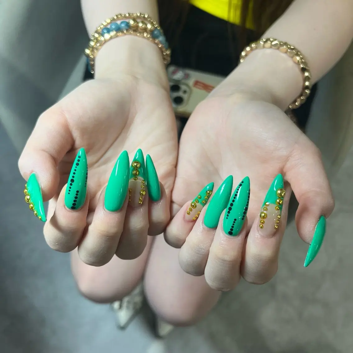 ネイル ハンドネイル IROHA nail Ami🐊🎀のネイルデザイン