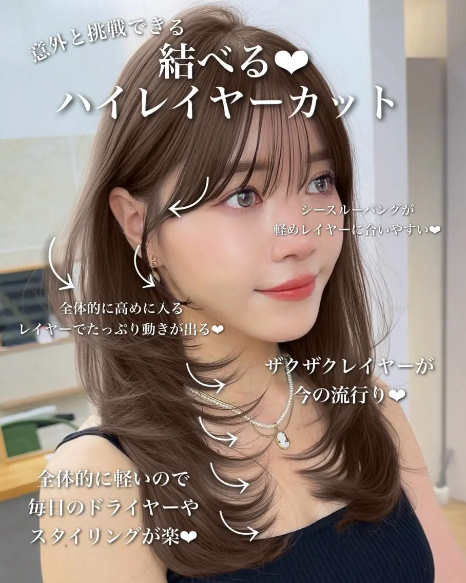 ロング カット 🌈パーマ大募集中 銀座sandノスケのヘアスタイル