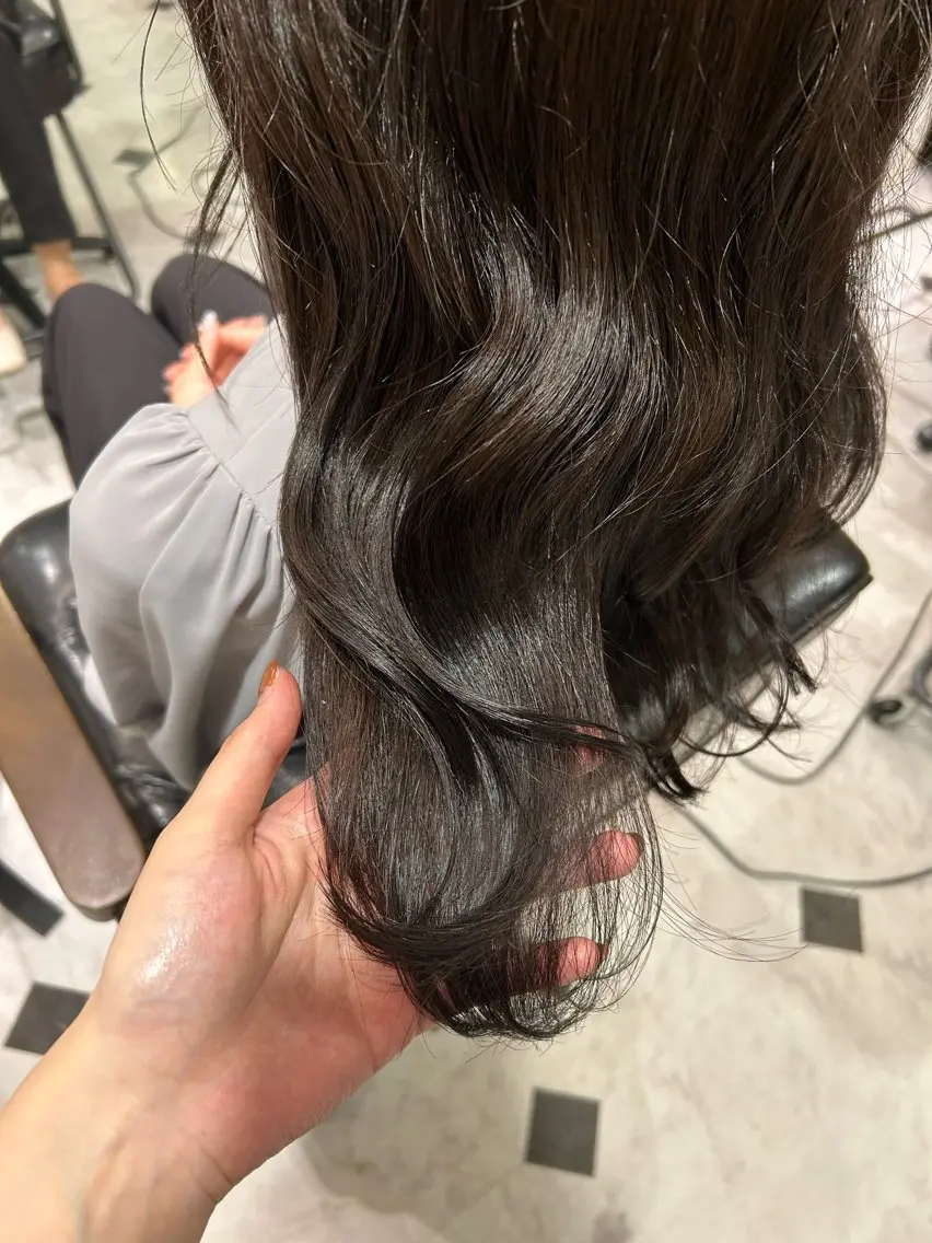 ロング カラー メンズカット たなかちなみ🦤♡のヘアスタイル