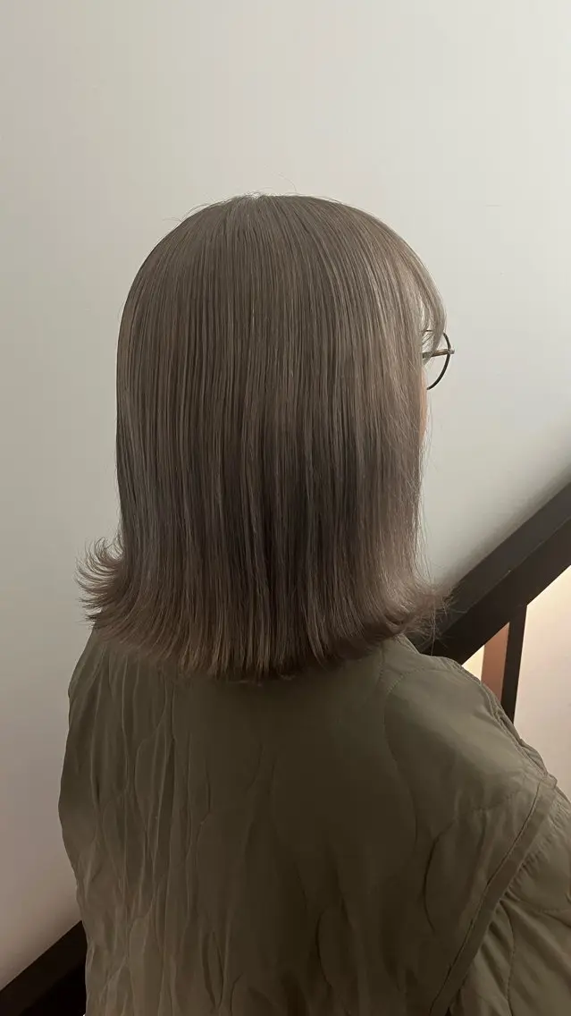 カラー ヘアカラー センターパート/カラ ーメッシュ📍ユリのヘアスタイル