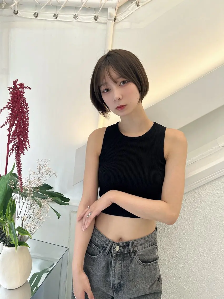 ショート カラー カット ヘアカラー トリートメント 💎透明感カラー特化 💎TAISEIのヘアスタイル