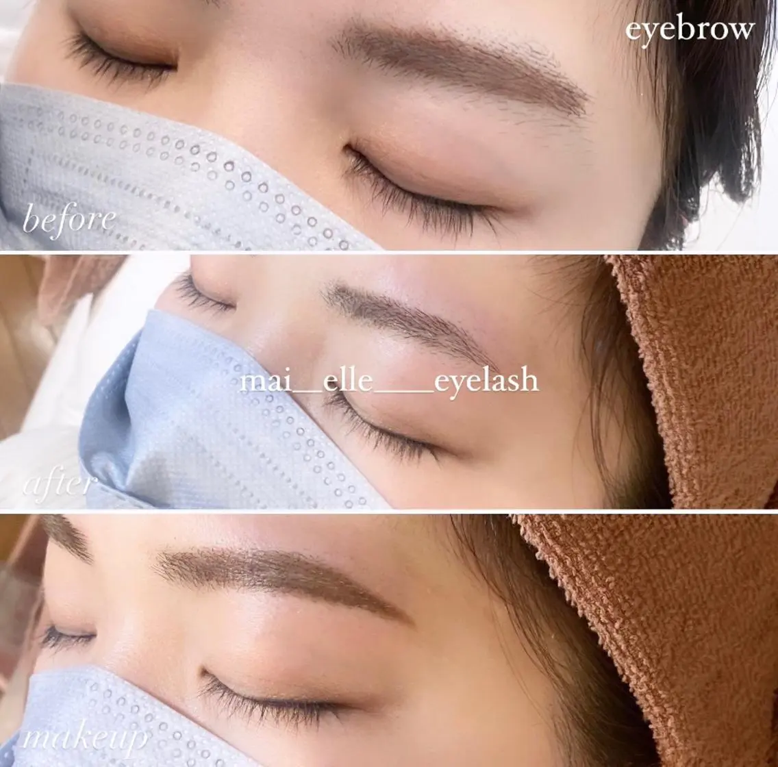 アイブロウ ふわ眉✴︎うぶ眉 🌸maiの眉毛・アイブロウイメージ