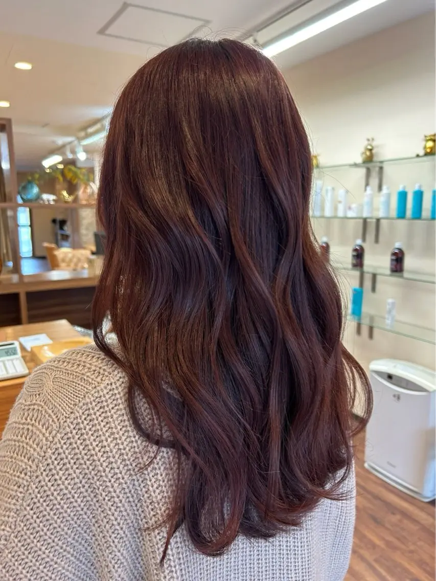 🩰ヘアカラー＋トリートメント🩰                       【ブリーチなしワンカラー】の写真