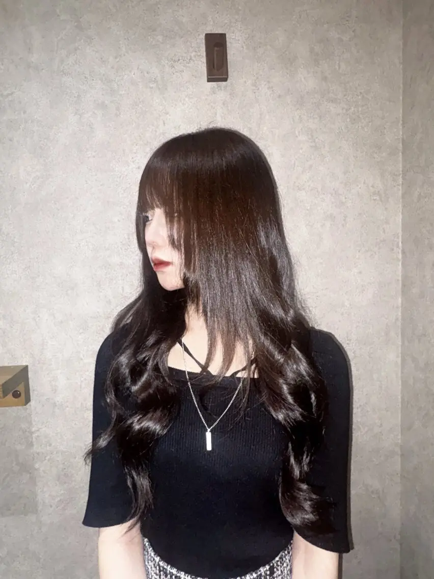 ロング カラー ヘアカラー STYLEY_ Mai/韓国ヘアのヘアスタイル