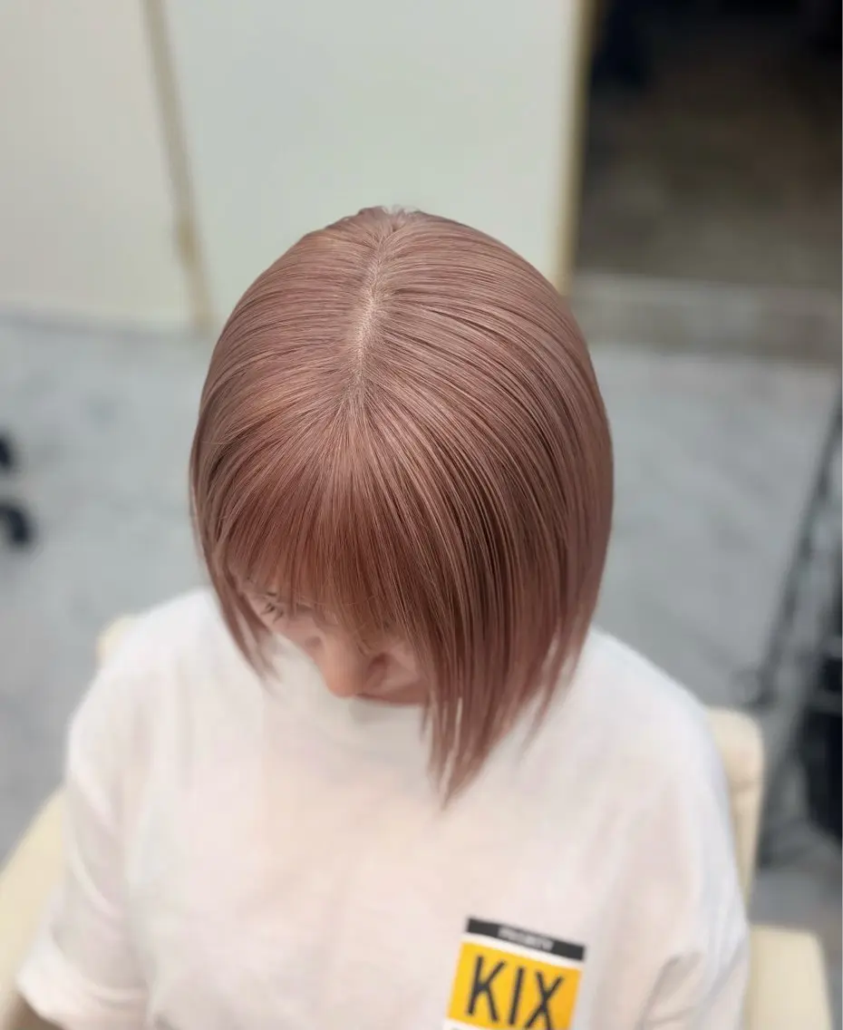 ショート ))カラー特化(( 渡邉 怜のヘアスタイル