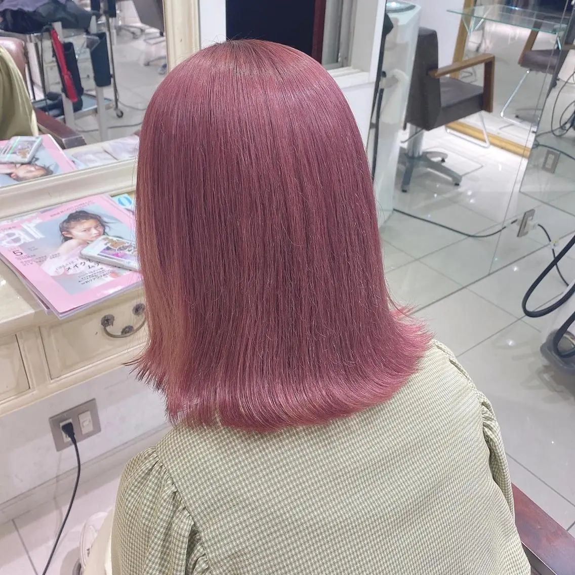 ミディアム カラー ・˚✧すずね˚✧* ♡のヘアスタイル