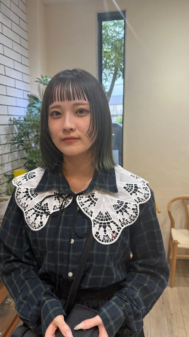 ミディアム 池田 友洋のヘアスタイル