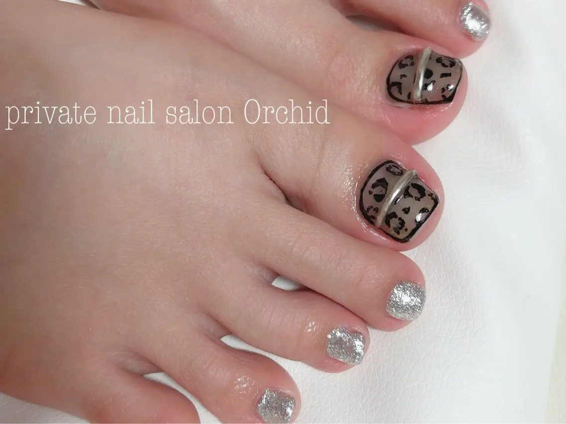 ネイル アートネイル フットネイル nail salon Orchidのネイルデザイン