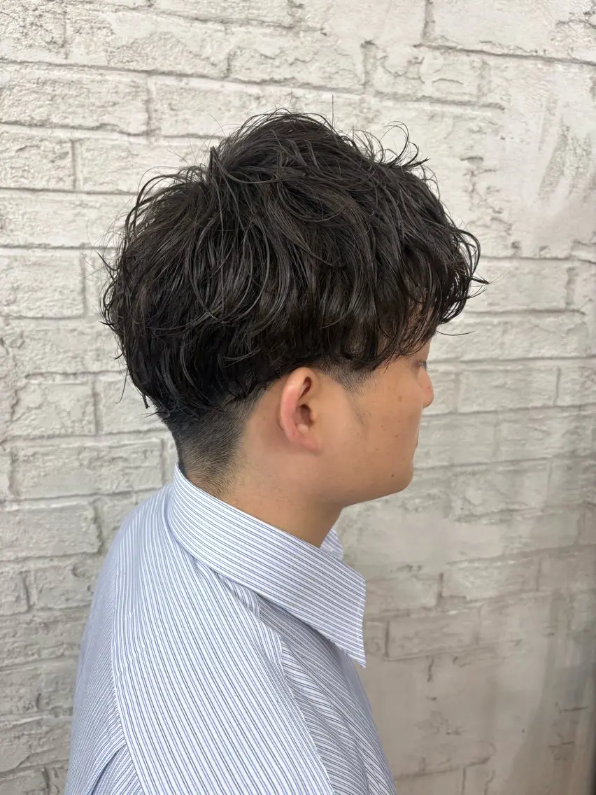 【20:00~限定✨️】メンズカット＋パーマモデルの写真