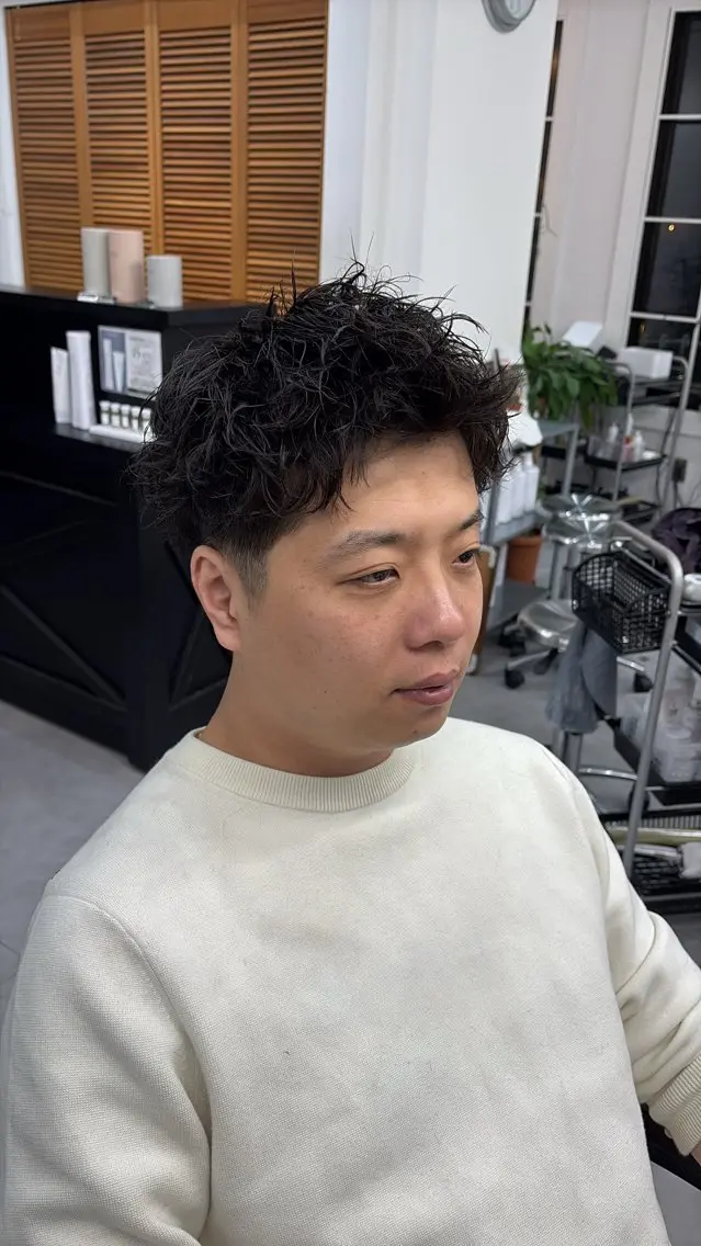 パーマ メンズ カット パーマ KOHEI/ メンズカット•パーマのヘアスタイル