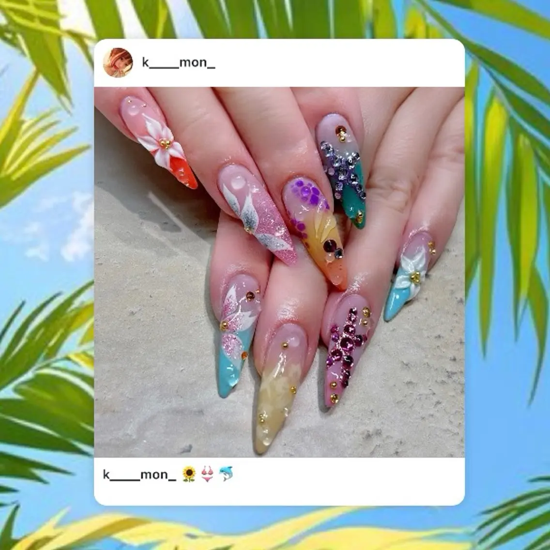 ネイル ハンドネイル 🍒 Karenのネイルデザイン