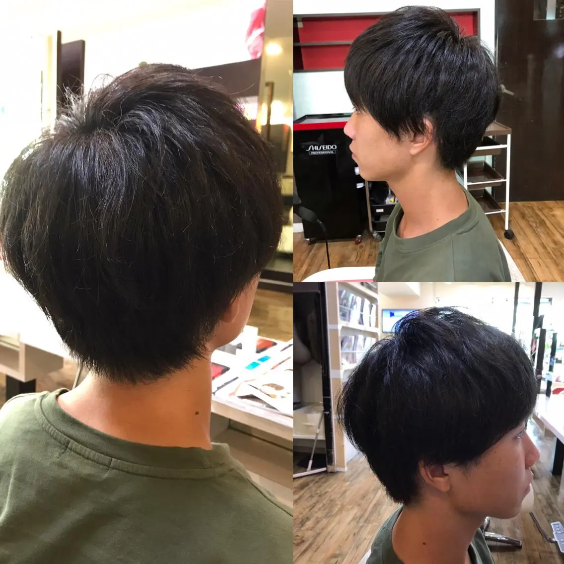 ショート メンズ マッシュ カット 赤羽、髪質改善サロン 吉野リョウスケのヘアスタイル