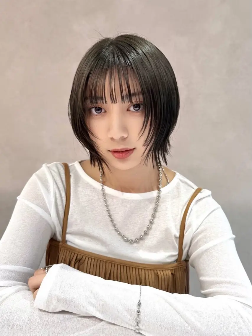 縮毛矯正＋髪質別1ステップトリートメントの写真