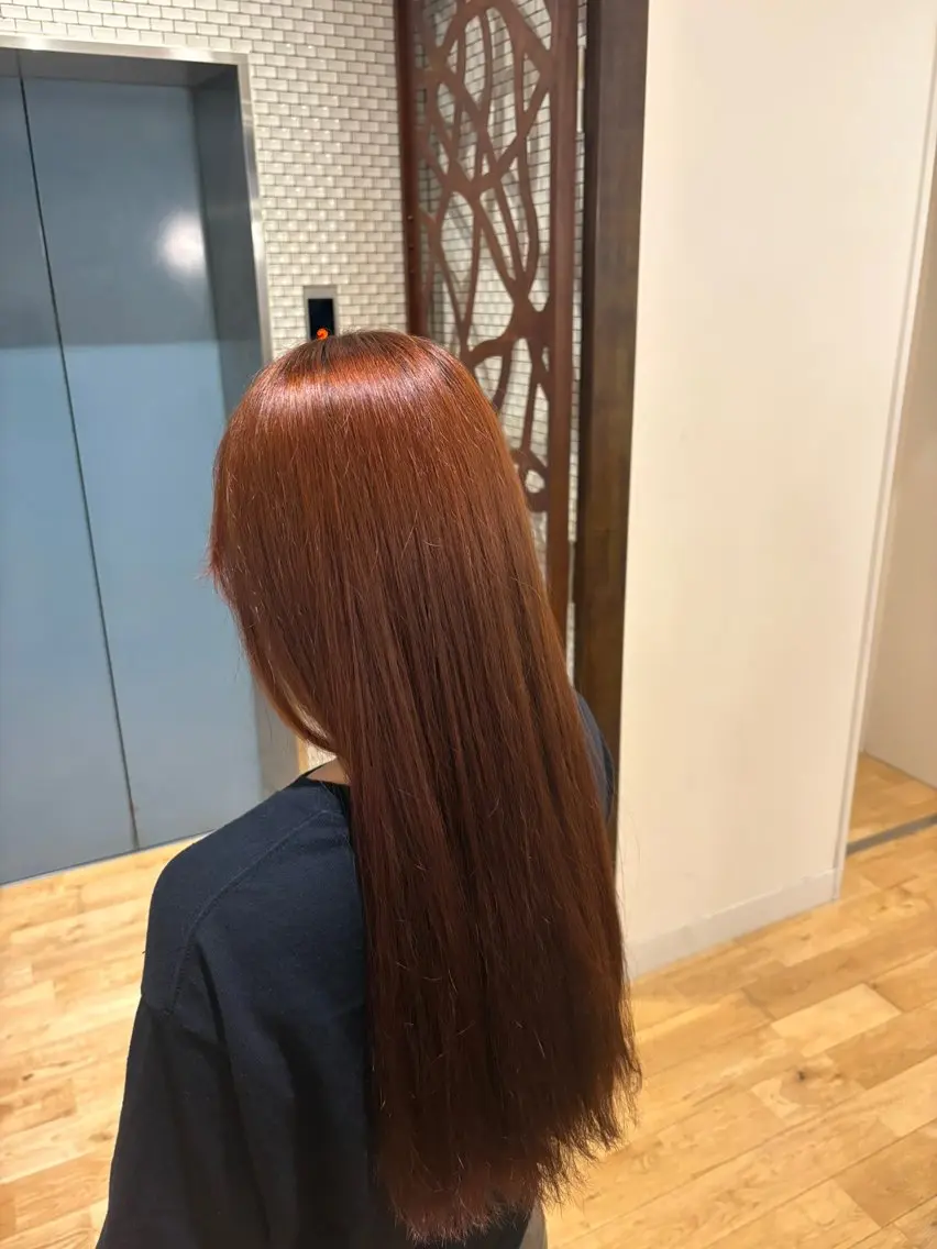 ロング カラー さきた ひかるのヘアスタイル
