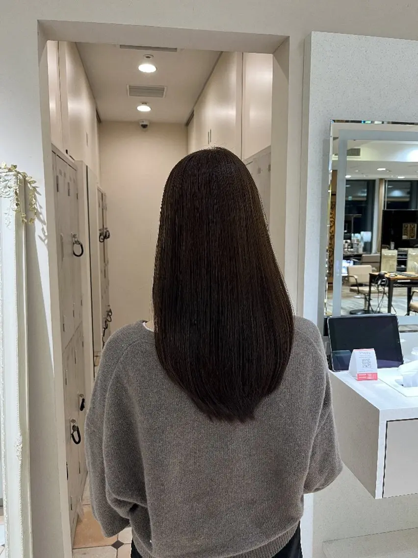 カラー ベージュカラー ヘアカラー トリートメント ヘッドスパ 🌸似合わせカラー 森木沙弥🌸のヘアスタイル