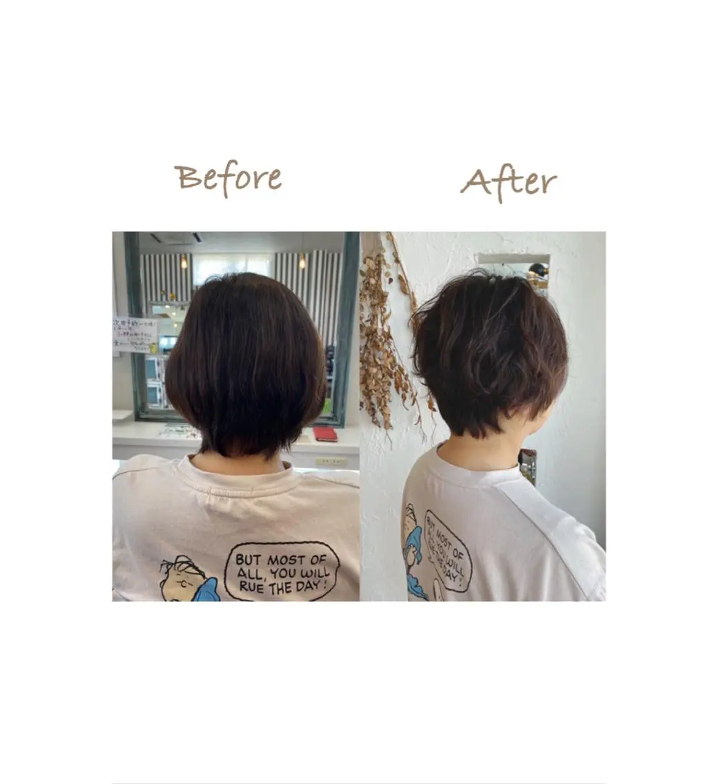 ショート パーマ 豊橋美容院 ソンリエのヘアスタイル
