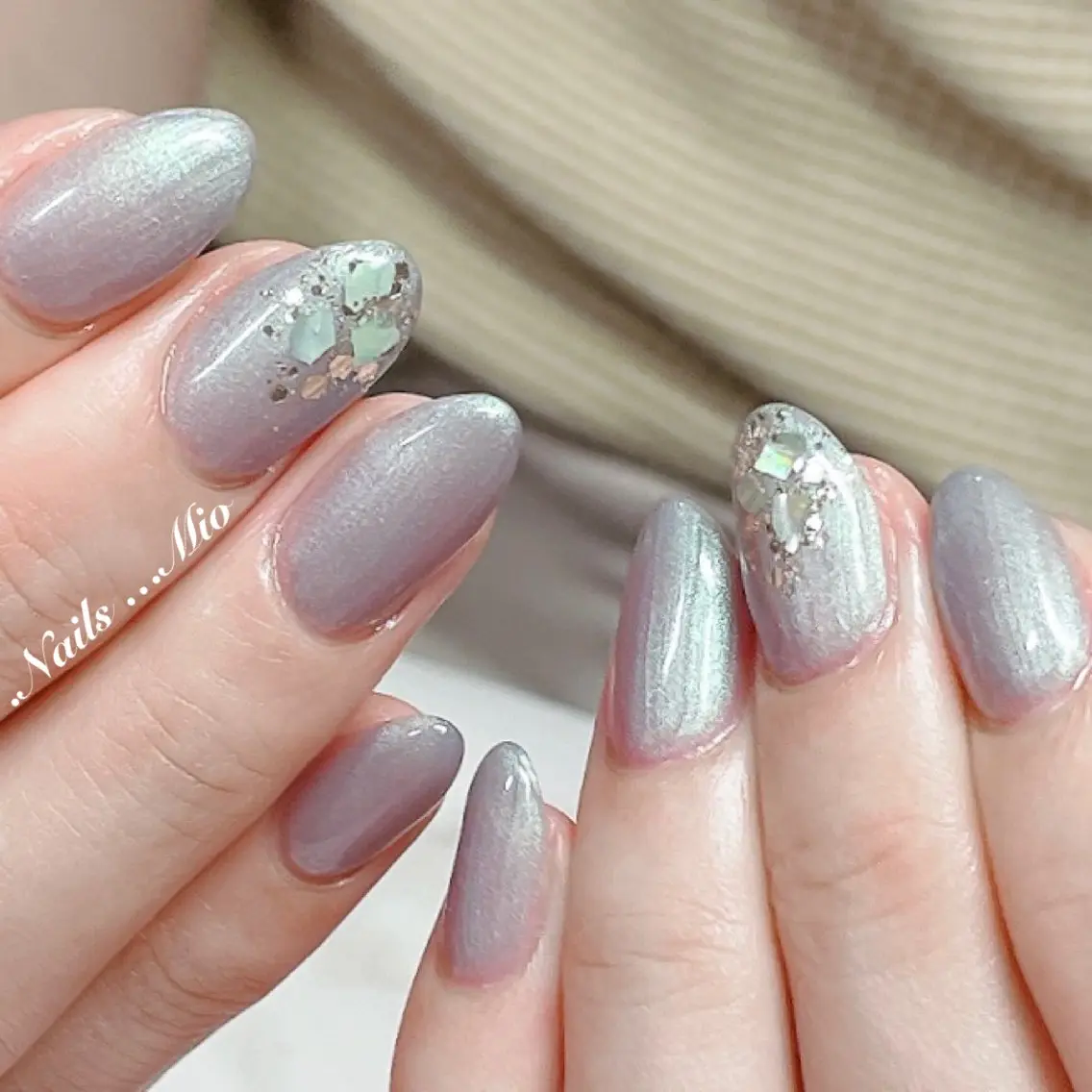 ネイル ジェルネイル ワンカラーネイル .Nails Mio 赤羽西ネイルサロンのネイルデザイン