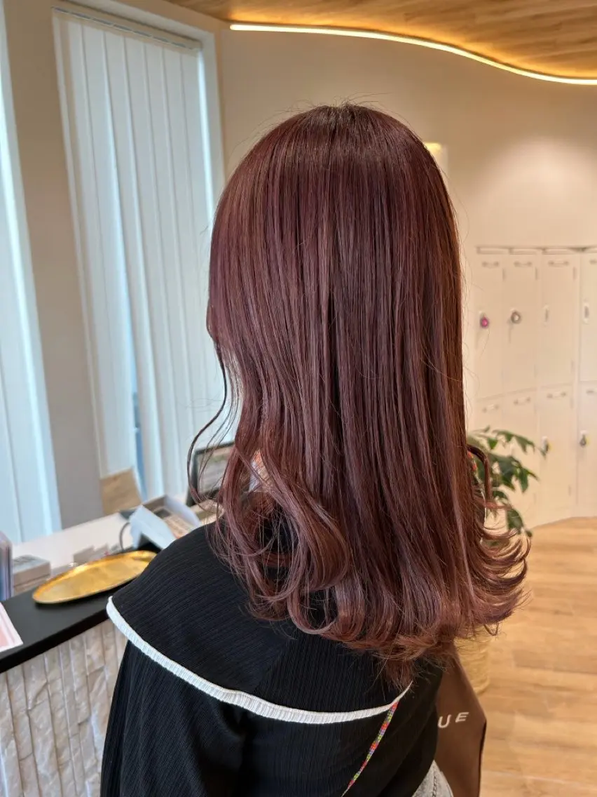 カラー ヘアカラー 🎀 暖色/ツヤ髪 🍓/ Konoeのヘアスタイル