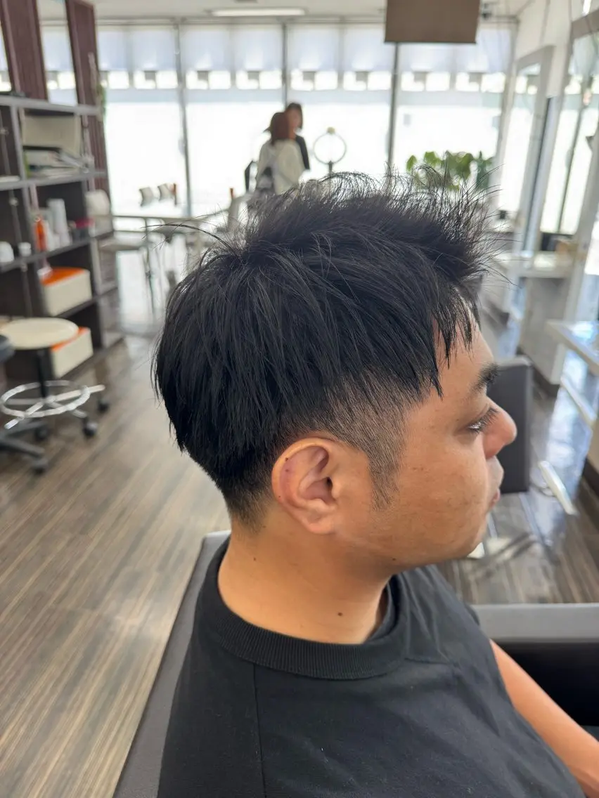 メンズ 刈り上げ 野原 姫菜のヘアスタイル