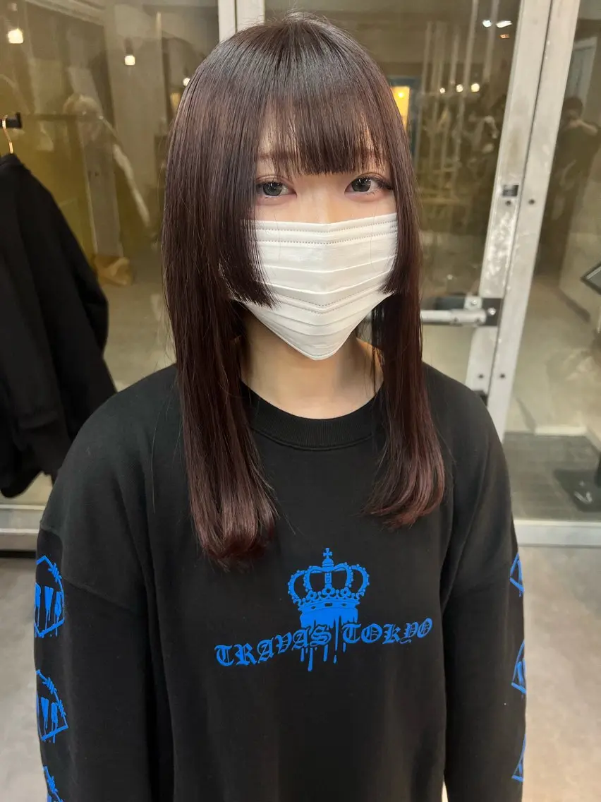ミディアム 【ロングウルフカット 姫カット】伊藤裕哉のヘアスタイル