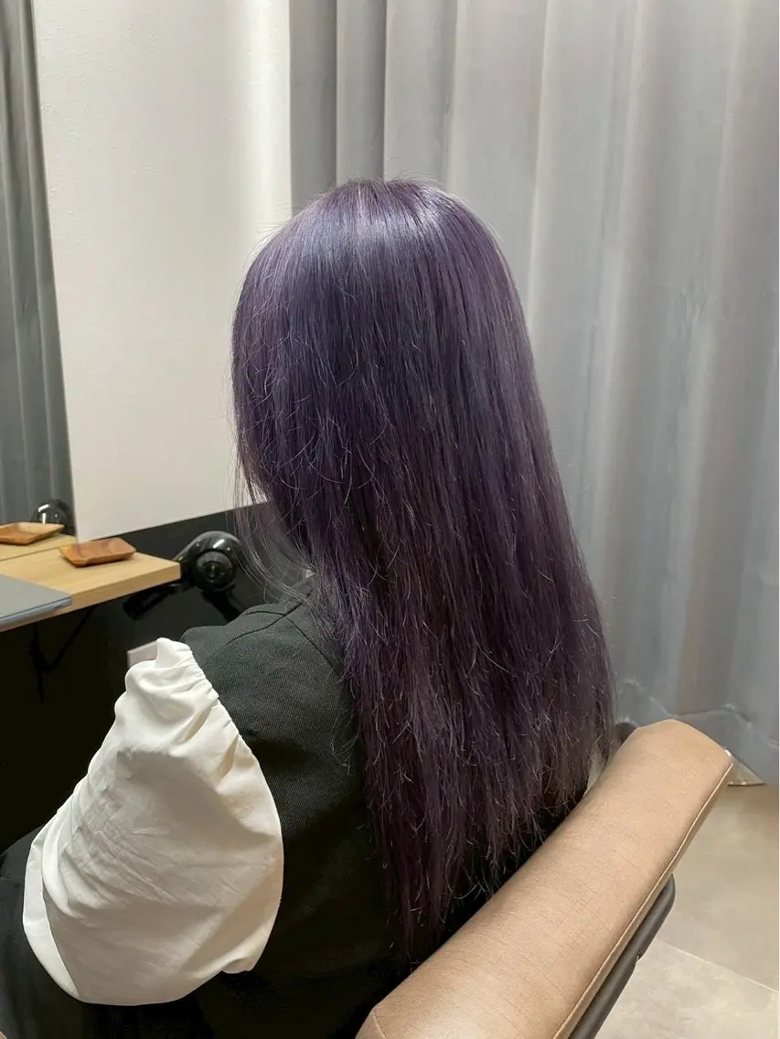 ロング カラー カット ヘアカラー 梨沙_ 蘇我2号店のヘアスタイル