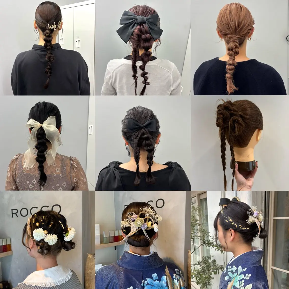 ヘアアレンジ ヘアセット ROCCOeast りんな/ハイトーン♡のヘアスタイル