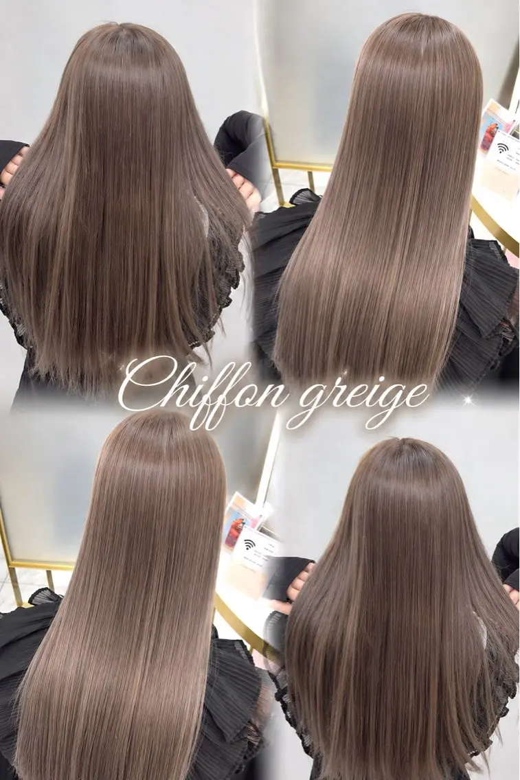 ロング カラー ブリーチ コンドウ ヒカリのヘアスタイル