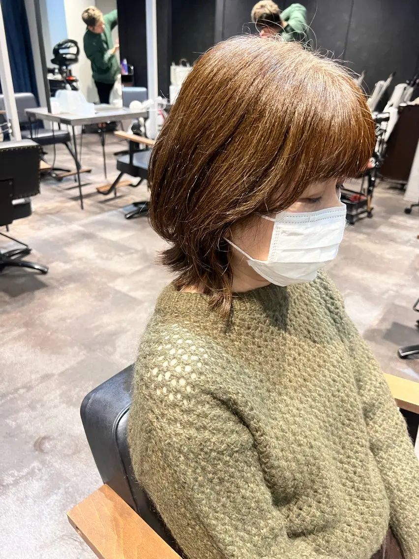 ショート 大阪🎀似合わせ /艶感カラー/長谷のヘアスタイル