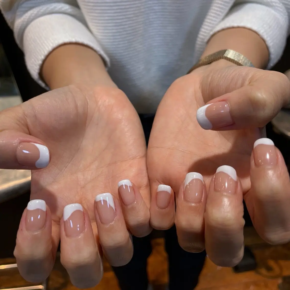 ネイル フレンチネイル ワンカラーネイル k. mioのネイルデザイン