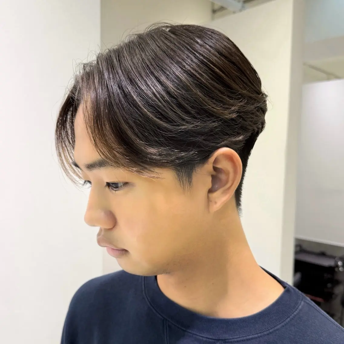 メンズ カット 縮毛矯正 センターパート特化/ メンズカット/ヒロキのヘアスタイル