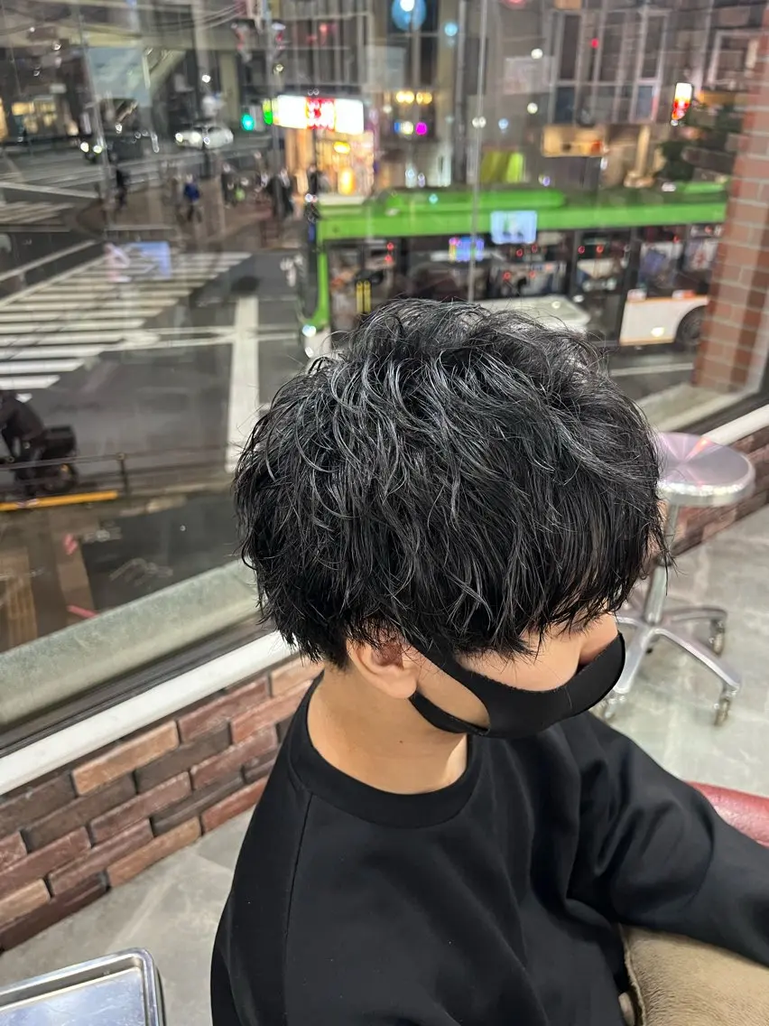 パーマ メンズ 全店売上No.1🏆 ✨深江裕稀のヘアスタイル
