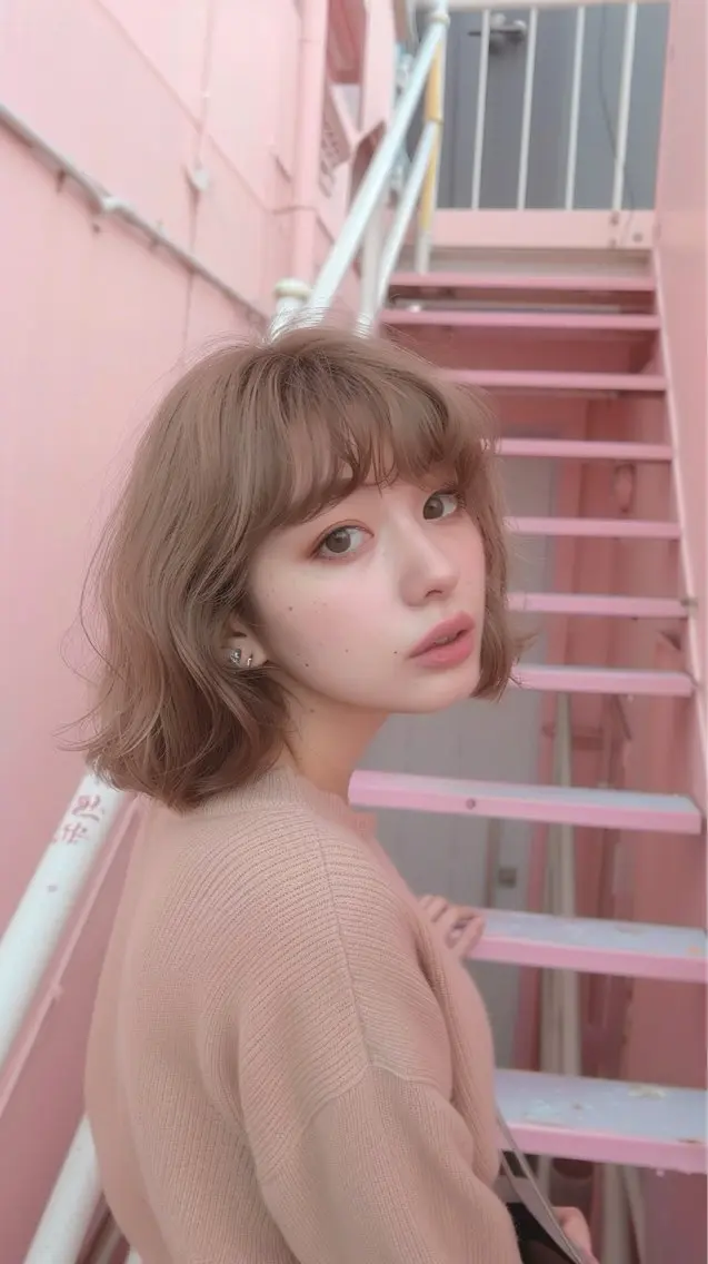 ミディアム 池袋/カラー特化🎨 ロング料金なし🩵のヘアスタイル