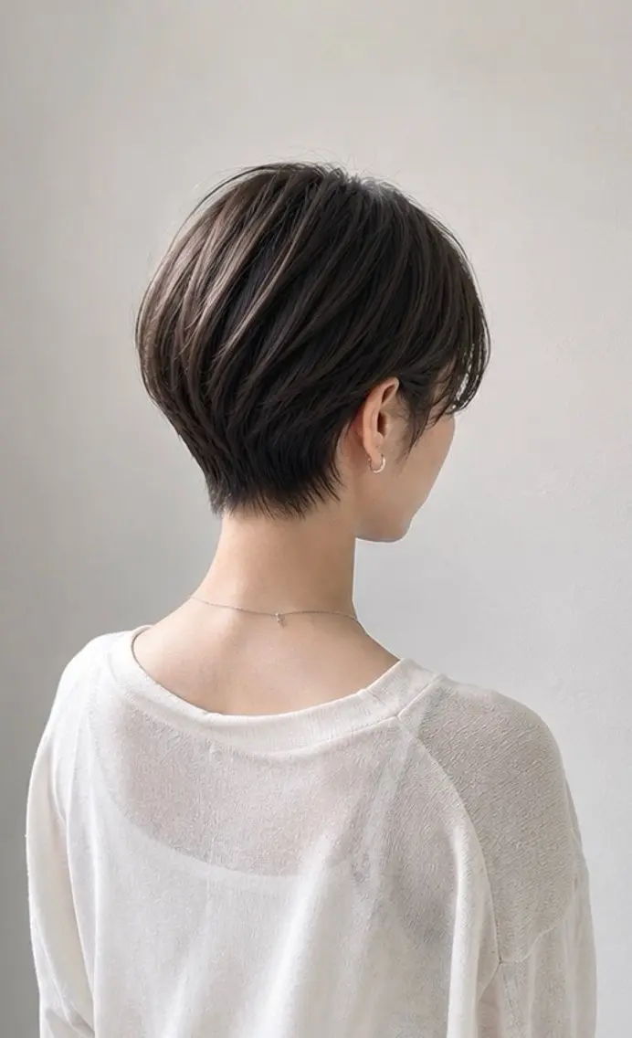 ショート ショートボブ ハンサムショート ボブ ショートヘア 《期間限定無料》 くびれショート✂️のヘアスタイル