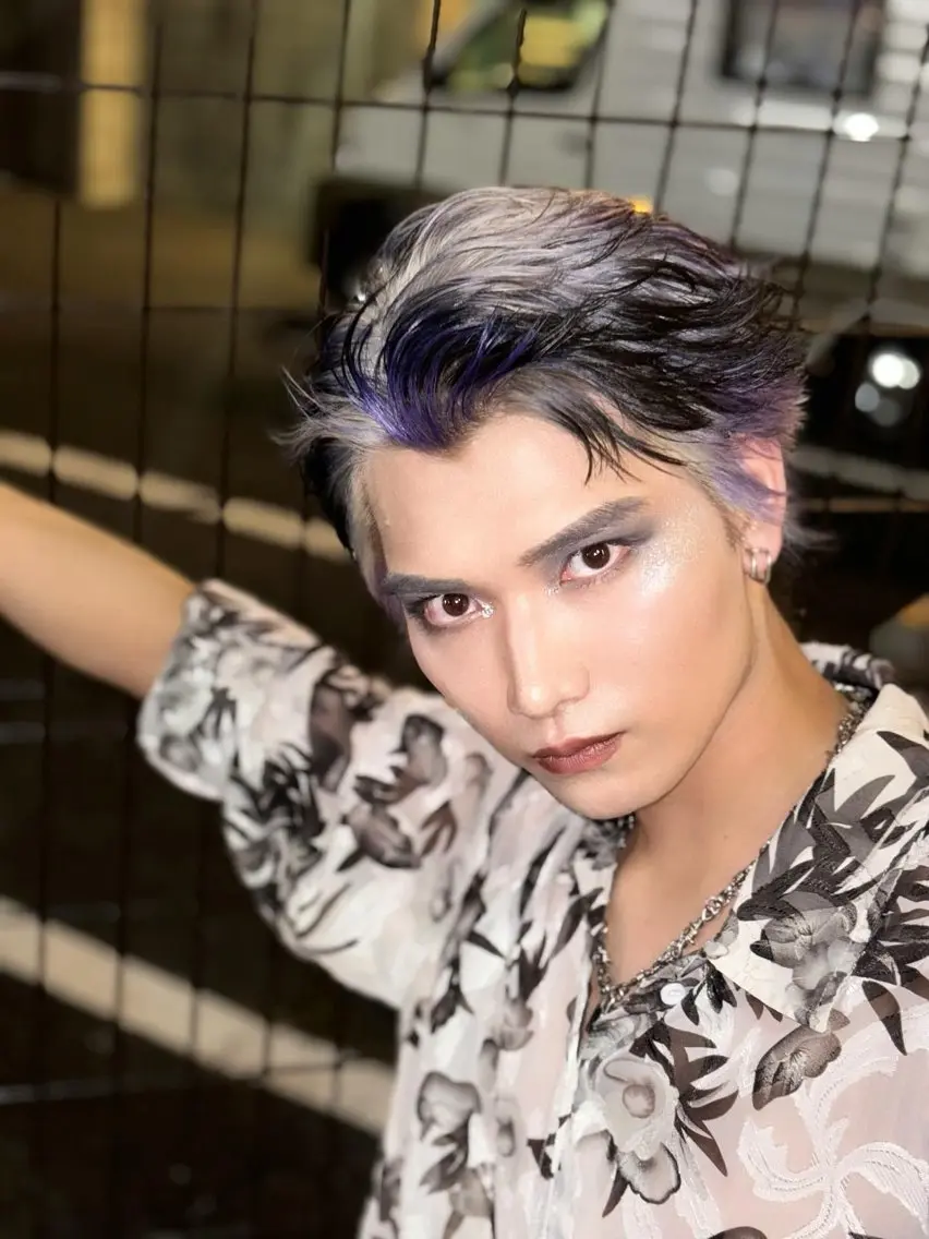 メンズ ヘアカラー トリートメント 山中 あるのヘアスタイル