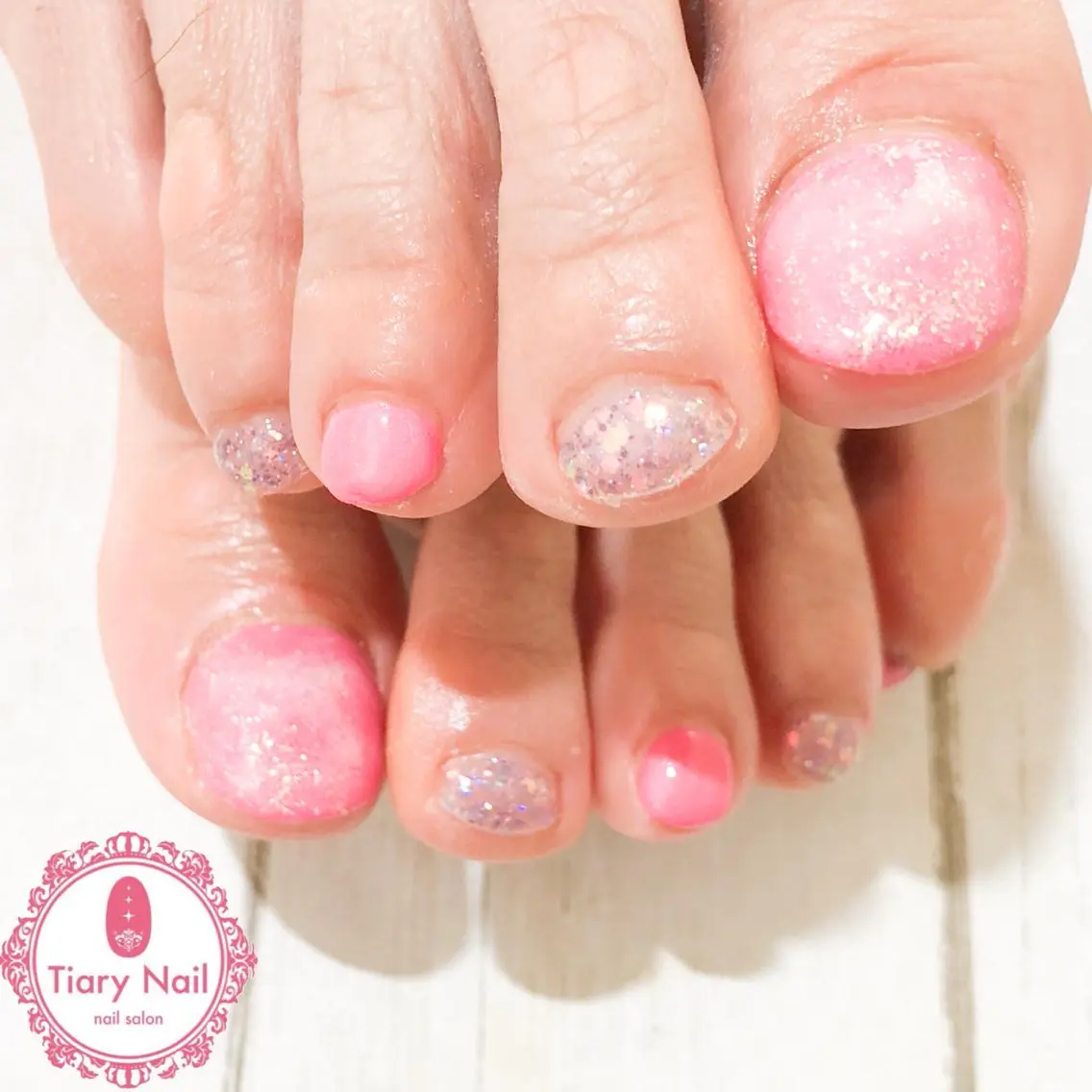 ネイル tiarynail K K🐼のネイルデザイン