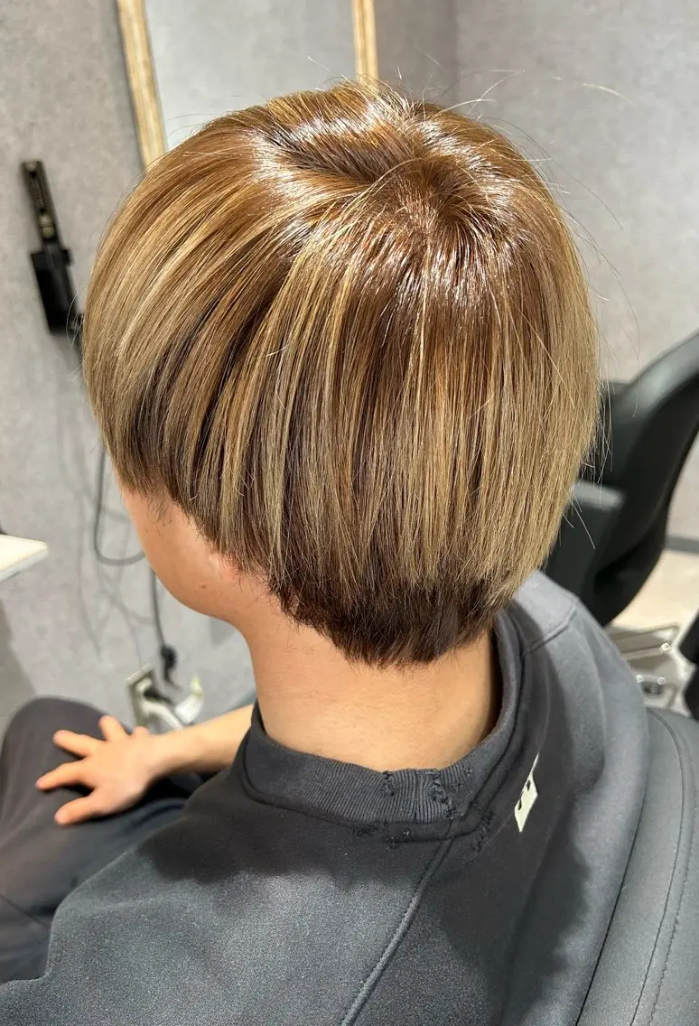ショート カラー メンズ ✨ショートスタイル✨ 山本のヘアスタイル