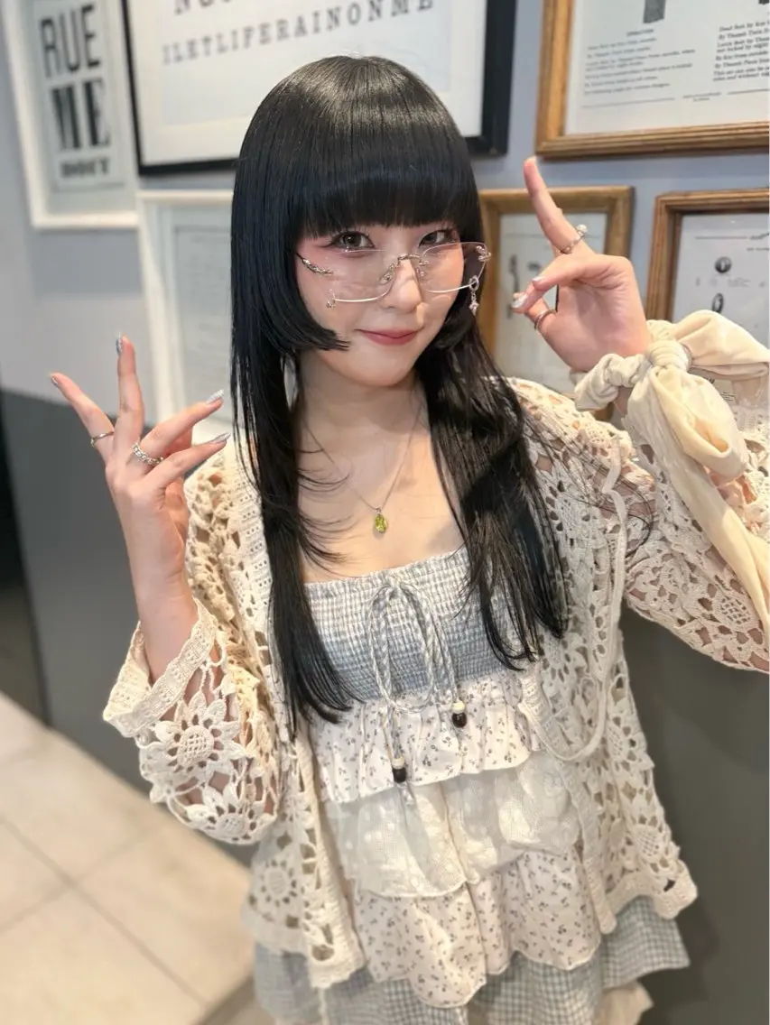 ロング カット トリートメント 優作 〜圧倒的信頼〜のヘアスタイル