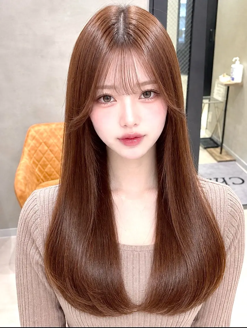 ロング カラー ヘアカラー 透明感カラー💎 アレンジ🩰Rimiのヘアスタイル