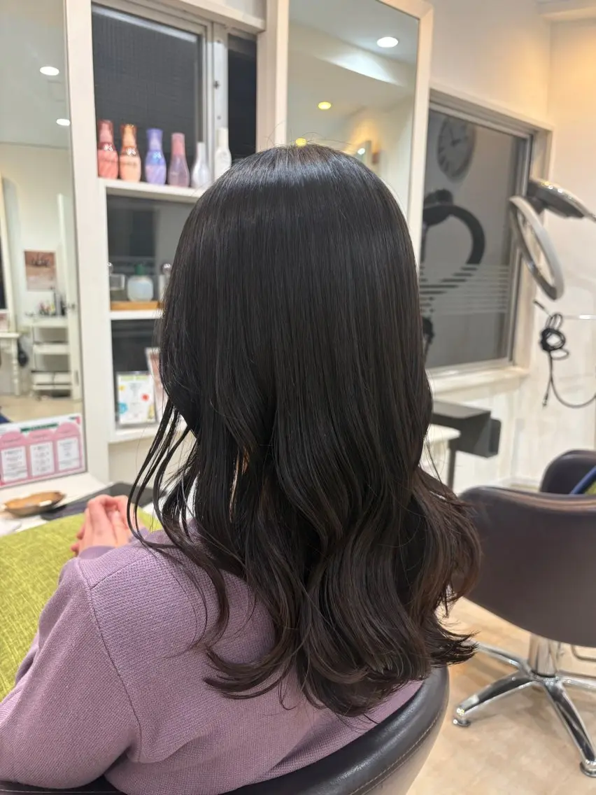 セミロング カット 🫧arisa🫧 レイヤー/アレンジのヘアスタイル