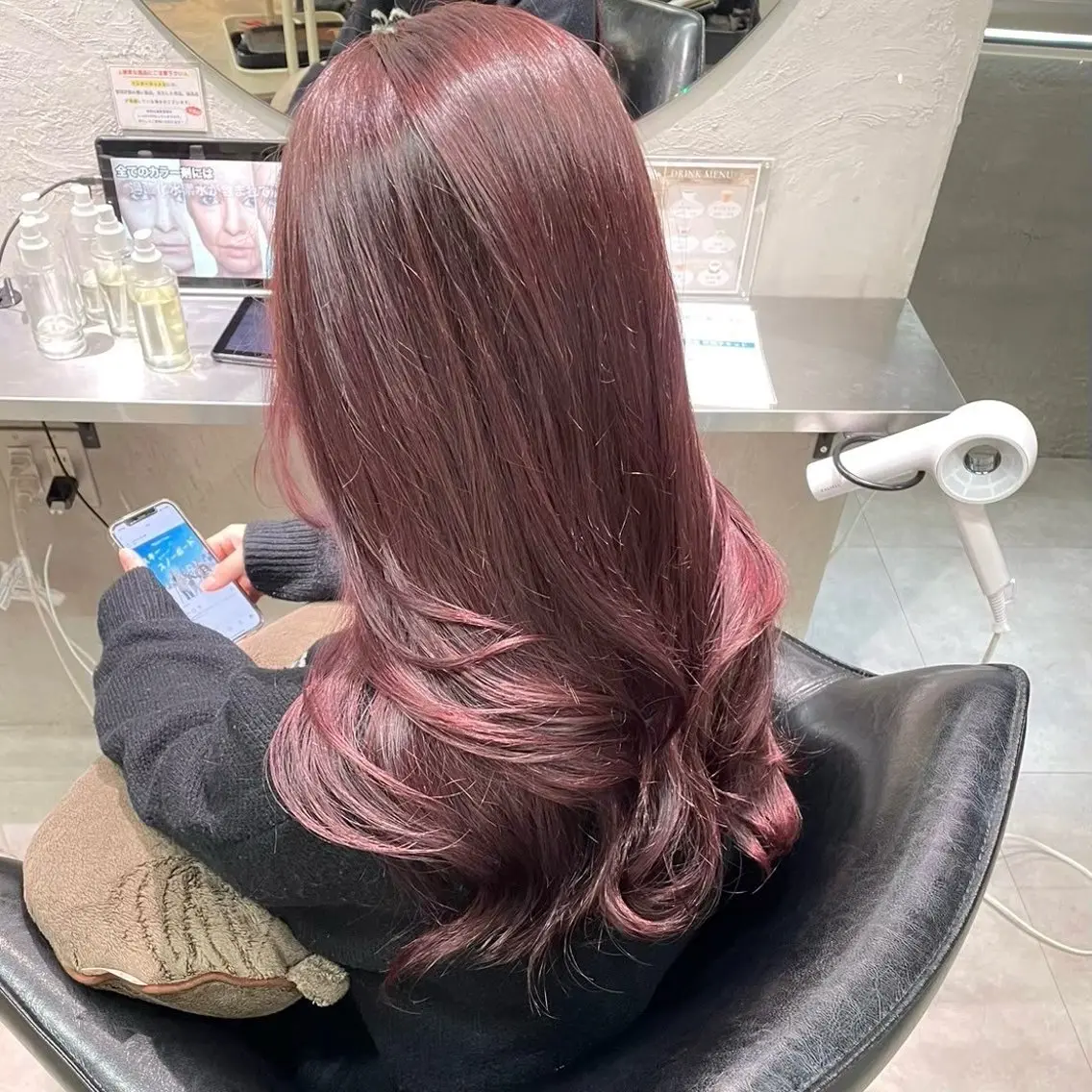 カラー こうら かすみのヘアスタイル