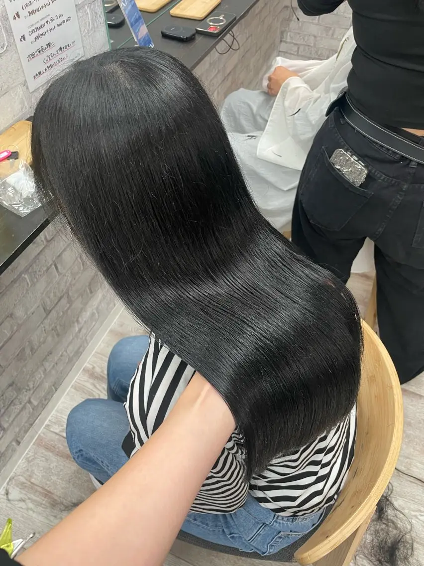 ミディアム カラー 🐚🧸 MAKI 🧸🐚のヘアスタイル