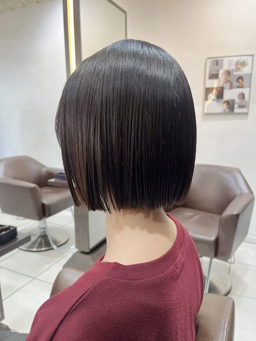 ショート ボブ トリートメント カット VANCOUNCIL 松本のヘアスタイル